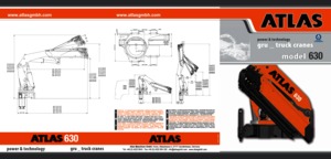 Гідравлічні вантажні крани Atlas AK 630.6