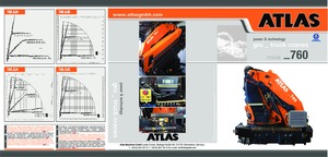 Гідравлічні вантажні крани Atlas AK 760.8 J4