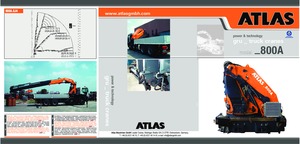 Гідравлічні вантажні крани Atlas AK 800 A4