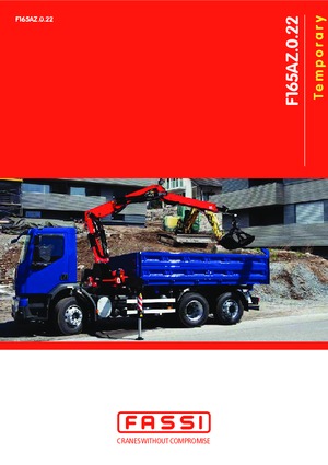 Гідравлічні вантажні крани Fassi F 165 AZ 0.22 e-active