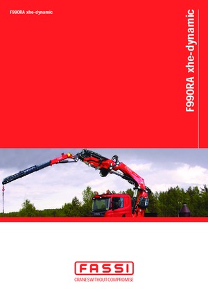Гідравлічні вантажні крани Fassi F 990 RA 2.28 xhe-dynamic