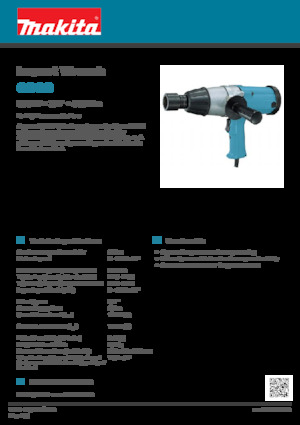 Ударні гайковерти та гайкові ключі Makita 6906 