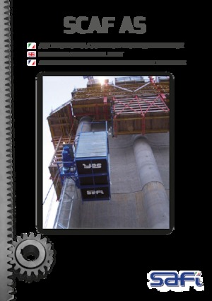 ліфти для промислового застосування Safi SCAF AS