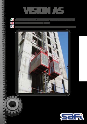 ліфти для промислового застосування Safi VISION AS 1000