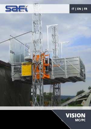 ліфти для промислового застосування Safi VISION MC/PC 3000