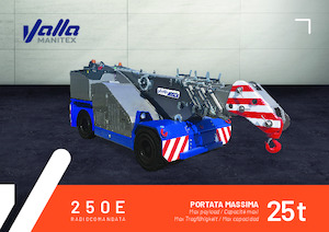 Промислові пересувні крани Valla 250 E