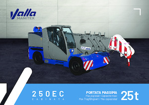 Промислові пересувні крани Valla 250 EC