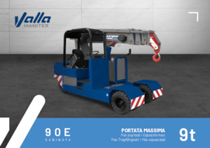 Промислові пересувні крани Valla 90 E