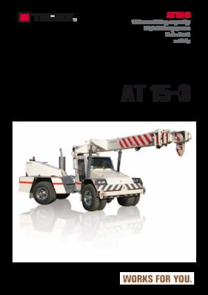 Промислові пересувні крани Franna AT 15-3