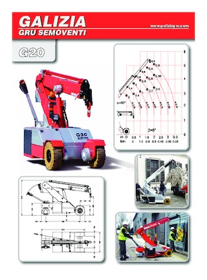 Промислові пересувні крани Galizia G 20 E