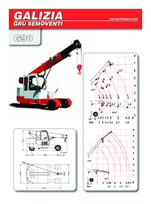 Промислові пересувні крани Galizia G 90