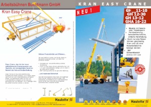 Промислові пересувні крани Haulotte GHA 16-22
