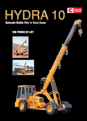 Промислові пересувні крани Escorts Hydra 10