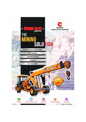 Промислові пересувні крани Escorts Hydra 14 EX Plus