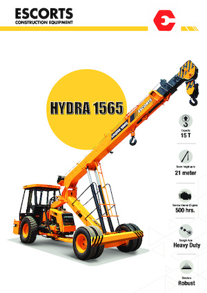 Промислові пересувні крани Escorts Hydra 1565