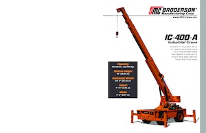 Промислові пересувні крани Broderson IC-400