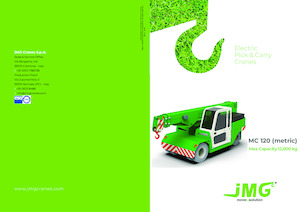 Промислові пересувні крани JMG MC 120
