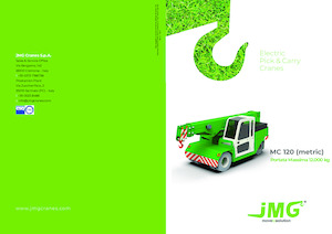 Промислові пересувні крани JMG MC 120
