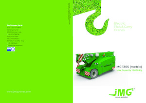 Промислові пересувні крани JMG MC 130S