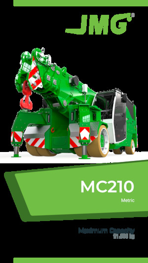 Промислові пересувні крани JMG MC 210