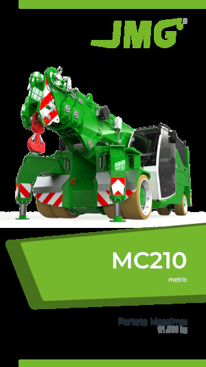 Промислові пересувні крани JMG MC 210