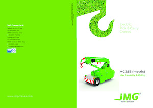 Промислові пересувні крани JMG MC 25S