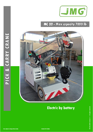 Промислові пересувні крани JMG MC 32
