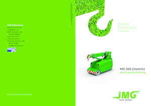 Промислові пересувні крани JMG MC 32S