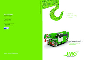 Промислові пересувні крани JMG MC 400