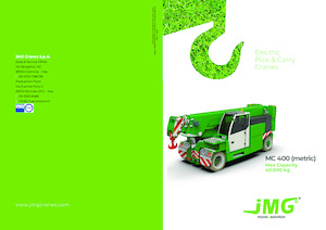 Промислові пересувні крани JMG MC 400S