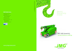 Промислові пересувні крани JMG MC 45S