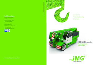 Промислові пересувні крани JMG MC 580 