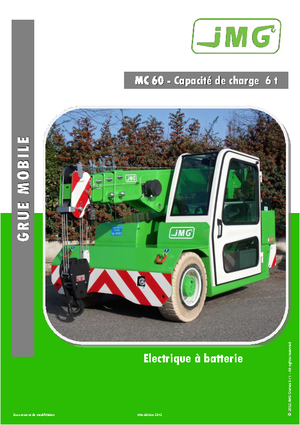 Промислові пересувні крани JMG MC 60