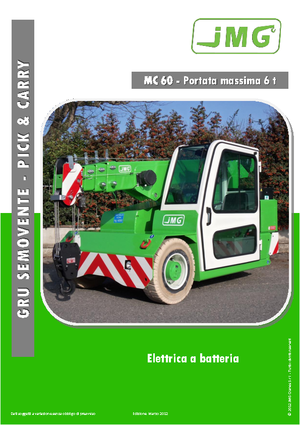 Промислові пересувні крани JMG MC 60