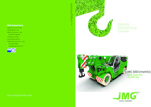 Промислові пересувні крани JMG MC 650
