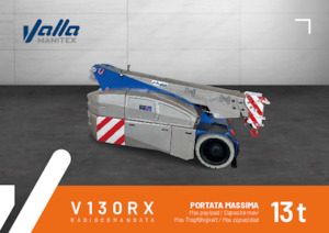 Промислові пересувні крани Valla V130RX