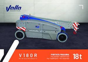 Промислові пересувні крани Valla V180R