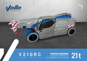 Промислові пересувні крани Valla V210RC