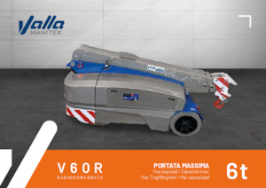 Промислові пересувні крани Valla V60R