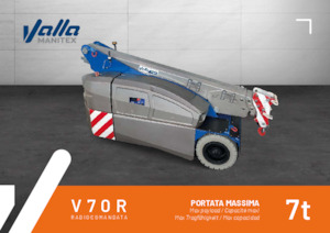 Промислові пересувні крани Valla V70R