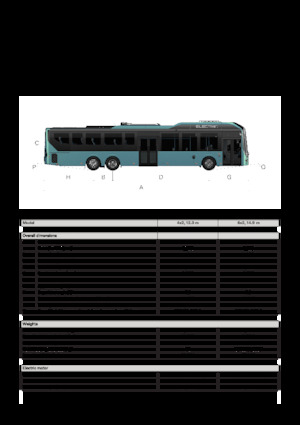 Міжміські автобуси Volvo Buses 8900 Electric