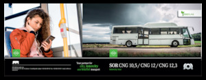 Міжміські автобуси SOR CNG 12,3
