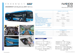 Міжміські автобуси Iveco Crossway LE Line 13m ZEV