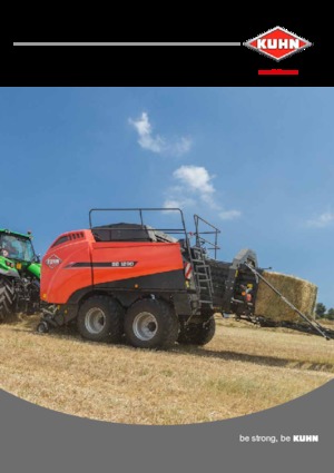 Великі тюкові прес-підбирачі + прес-підбирач з високою щільністю пресування Kuhn SB 1270 X