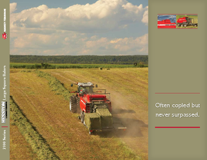 Великі тюкові прес-підбирачі + прес-підбирач з високою щільністю пресування Massey Ferguson MF 2190 SP