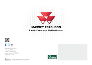 Великі тюкові прес-підбирачі + прес-підбирач з високою щільністю пресування Massey Ferguson MF 2260 SC