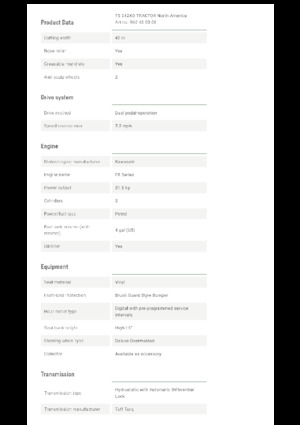 Газонокосарки, газонні та садові трактори Husqvarna TS 242XD