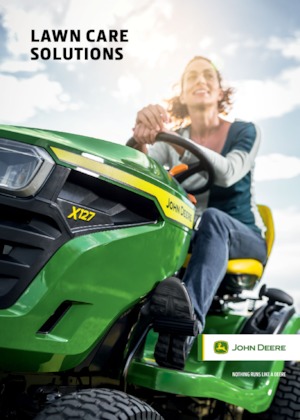Газонокосарки, газонні та садові трактори John Deere X350R