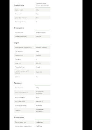 Газонокосарки, газонні та садові трактори Husqvarna YTH 18542