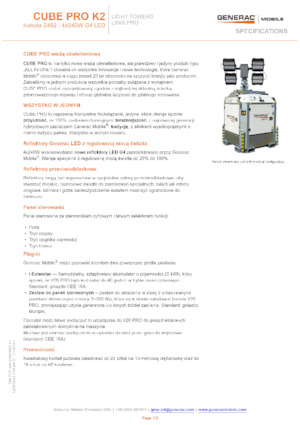 Світлові вежі Generac Mobile Cube Pro